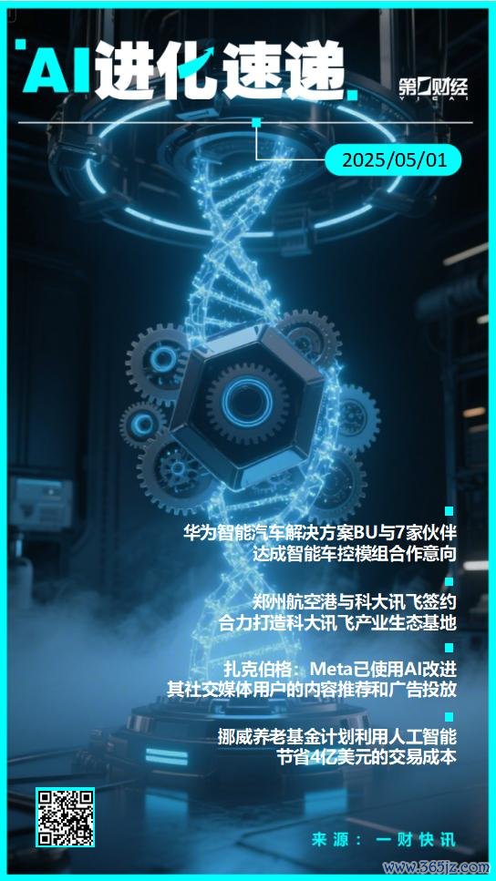 股票配资平台查询 AI进化速递丨华为与7家伙伴达成智能车控模组合作意向