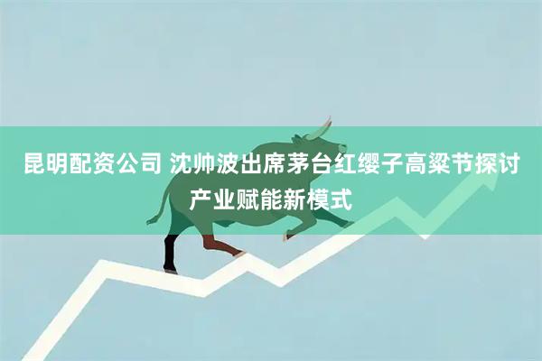 昆明配资公司 沈帅波出席茅台红缨子高粱节探讨产业赋能新模式